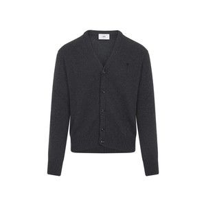 Ami Adc Anthracite Cashmere Cardigan - NWT